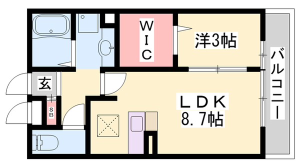アーク土山の物件間取画像